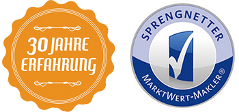 30 Jahre Erfahrung + Sprengnetter MarktWert-Makler