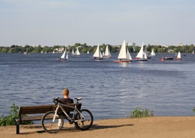 Stilvolles Loft in Toplage an der Alster mit eigener Garage