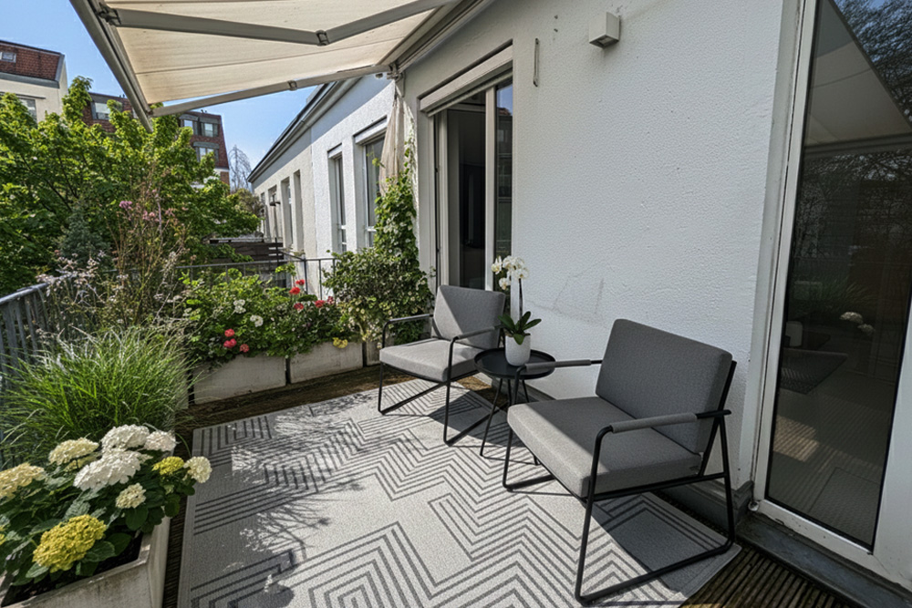 Balkon Ansicht