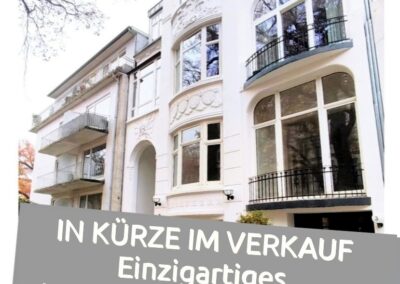 IN KÜRZE IM VERKAUF: Einzigartiges Wohnhighlight + Garage an der Alster