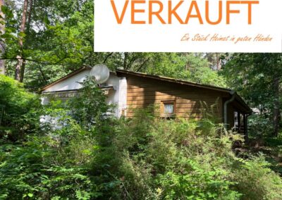 VERKAUFT Traumhaftes Waldgrundstück – Wochenendhausgebiet Elbtalaue