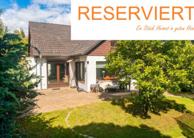 RESERVIERT Handwerkerhaus auf Traumgrundstück in Seenähe