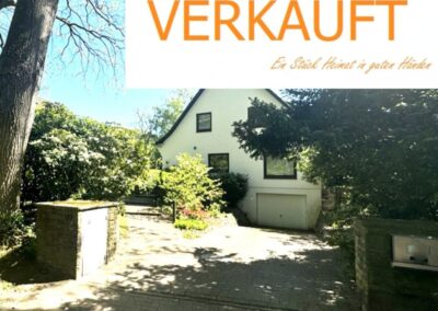 Sonnige Perspektiven in Volksdorf: Solide Substanz in Bestlage im Grünen